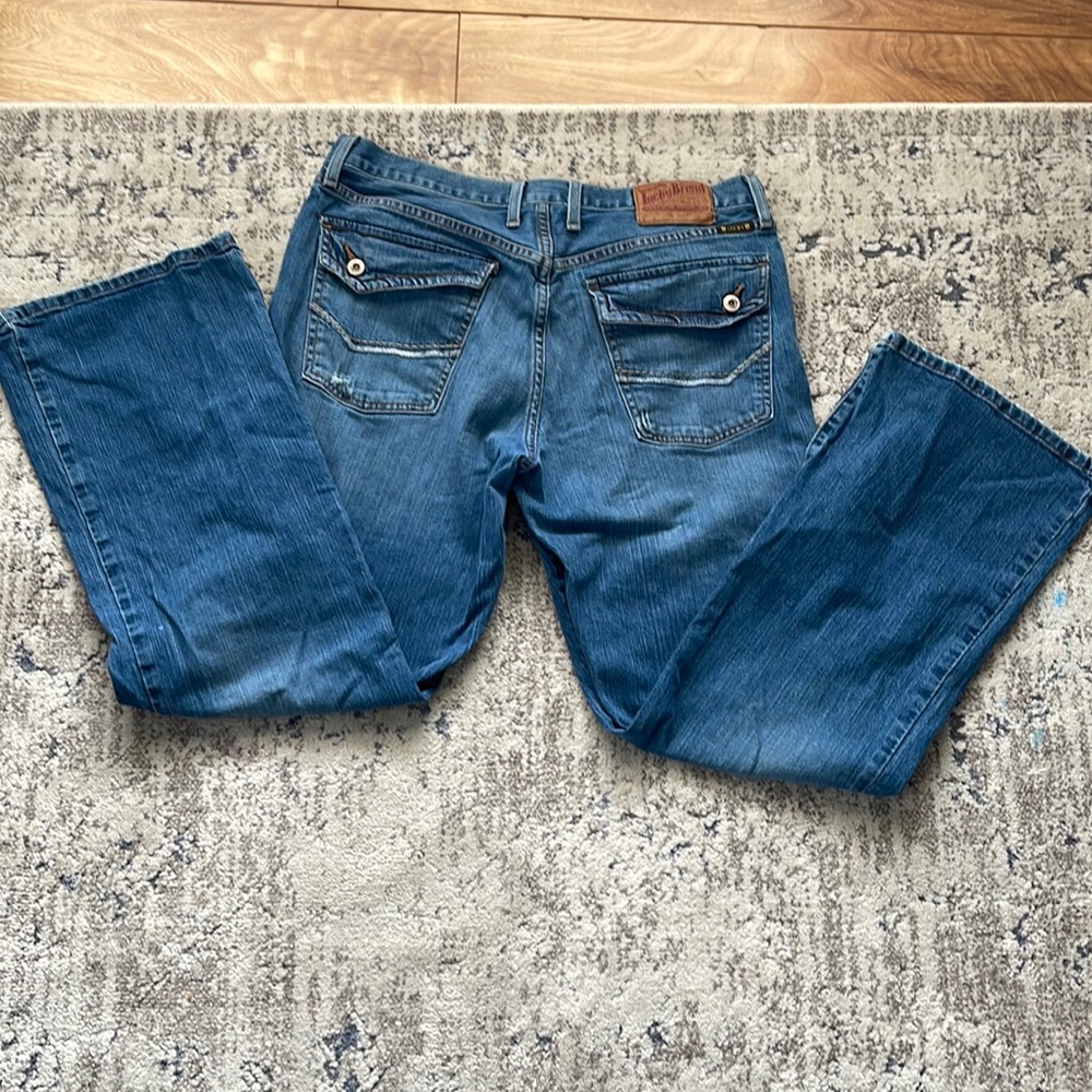 34 luck brand jeans bootleg Hancock relaxed
